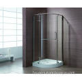 Arc Shower Enclosures with one Fixed Door